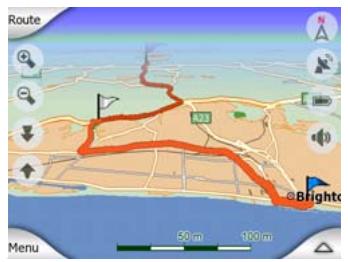 MIO DIGIWALKER C220 - Le point de départ, les étapes et la destination - 2