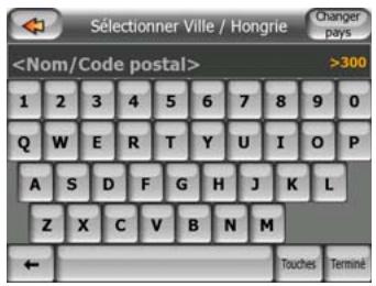 MIO DIGIWALKER C220 - Sélectionner une nouvelle localité - 1