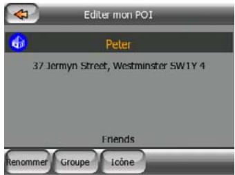 MIO DIGIWALKER C220 - Gérer mes POI - 5