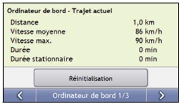 MIO MOOV 200 - Comment visualiser les statistiques du trajet en cours ? - 8