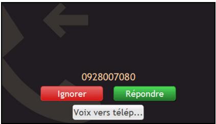 MIO SPIRIT S485 EUROPE - Comment faire pour recevoir un appel téléphonique ? - 1
