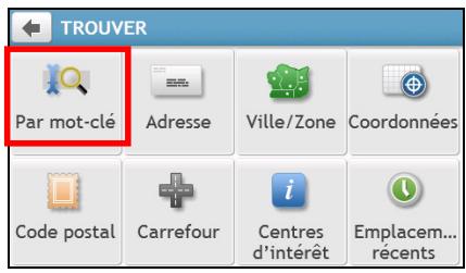 MIO SPIRIT S485 EUROPE - Comment rechercher un CI par mot-clé ? - 2
