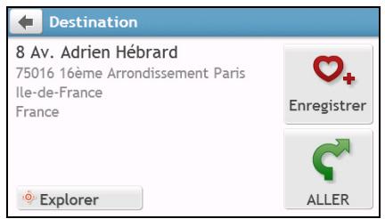 MIO SPIRIT S485 EUROPE - Comment prévisualiser la destination sur la carte ? - 3