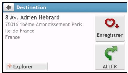 MIO SPIRIT S680 - Comment prévisualiser la destination sur la carte ? - 4