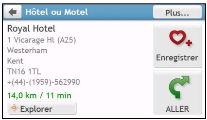 MIO SPIRIT S680 - Appuyez sur l'objet désiré dans la liste. - 3