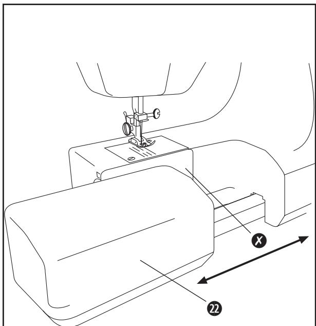 LERVIA KH4000 - a) Unterfaden-Spule füllen - 1