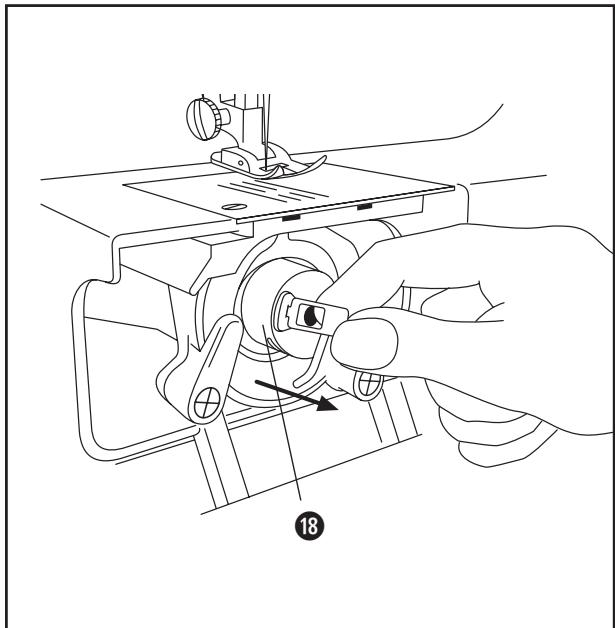 LERVIA KH4000 - a) Unterfaden-Spule füllen - 3
