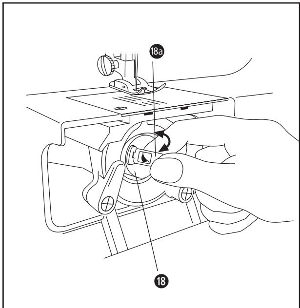 LERVIA KH4000 - a) Unterfaden-Spule füllen - 2