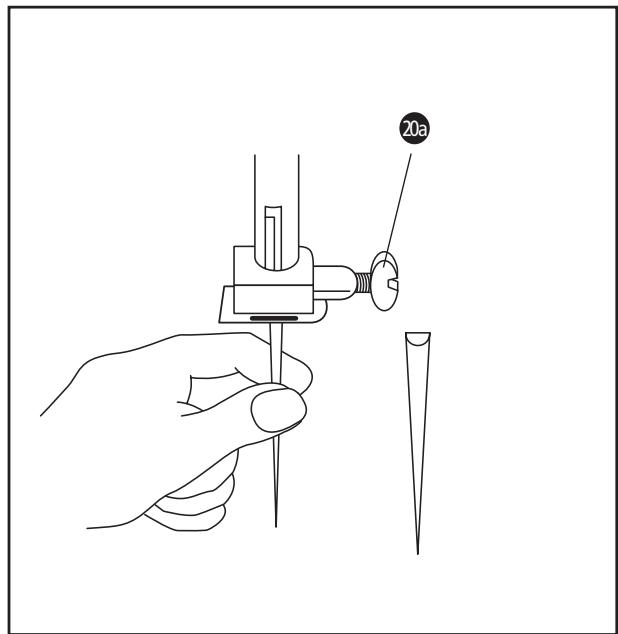LERVIA KH4000 - e) Einfadeln bei 2 Nadeln - 1