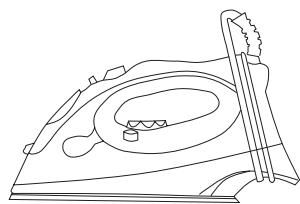 LERVIA KH 2203 STEAM AND DRY IRON - SKYDDSRAD OCH SKÖTSEL AV STRYKJÄRNET - 1