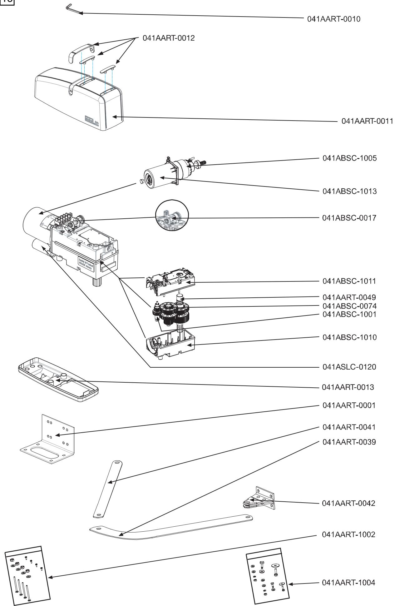 CHAMBERLAIN HC600 - Dichiarazione di incorporealazione - 19