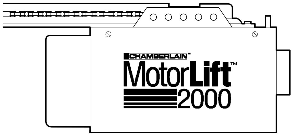 CHAMBERLAIN MOTORLIFT 2000 - ALOITA LUKEMALLA NÄMÄ TÄRKEÄT SUOJAOHJEET - 3