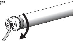CHAMBERLAIN RA30 - Einstellung der Endposition für "Rolladen AUF" - 1