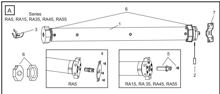 CHAMBERLAIN RA35 - Verpackungsinhalt - 1
