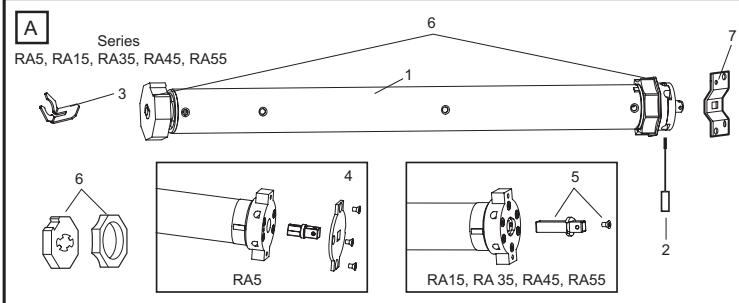 CHAMBERLAIN RA45 - Carton Contents - 1