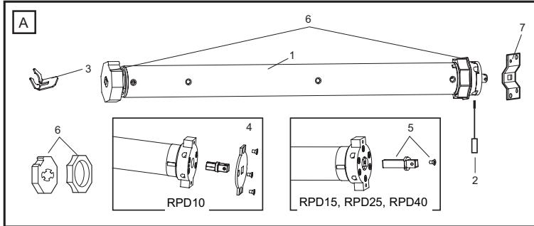 CHAMBERLAIN RPD15 - Inhoud van de doos - 1