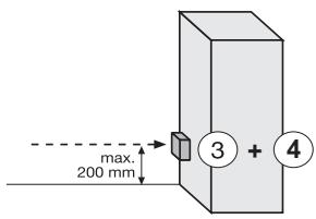 CHAMBERLAIN SCS200 - Configuration typique d'une installation : - 3