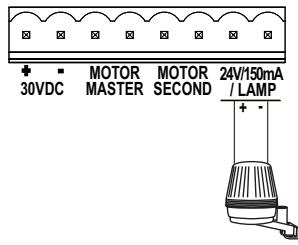 CHAMBERLAIN SCS200 - FLASHING LAMP (OPTIONAL) - 1