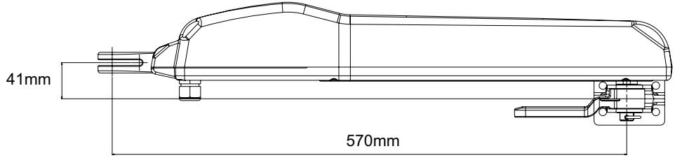 CHAMBERLAIN SCS200 - OPMERKING: Wijk onder geen bedding af van de inspanmaat! Afmetingen zich afbeelding. - 1