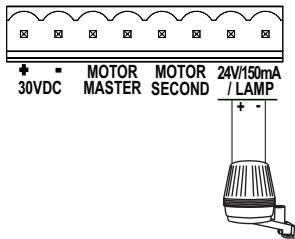 CHAMBERLAIN SCS200 - LAMPE clignotante (OPTION) - 1
