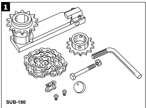 CHAMBERLAIN SUB300 - Regolazione - 2