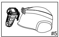 OREGON SCIENTIFIC CAMÉRA OUTDOOR AVEC ECRAN - Monter la lampe sur le casque en utilisant le bandeau en caoutchouc silicone. - 5