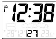 OREGON SCIENTIFIC HORLOGE MÉTÉO - TIME DISPLAY MODES - 2
