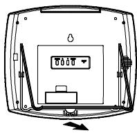 OREGON SCIENTIFIC HORLOGE MÉTÉO - HOW TO WALL MOUNT OR TABLE STAND - 3