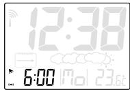 OREGON SCIENTIFIC HORLOGE MÉTÉO - CALENDAR AND ALARM TIME DISPLAY - 2