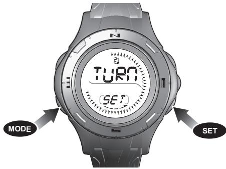 OREGON SCIENTIFIC MONTRE BOUSSOLE MULTIFONCTION - Pour calibrer le capteur de la boussole : - 2