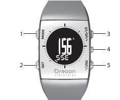 OREGON SCIENTIFIC MONTRE BOUSSOLE ORANGE - Toucher - 1
