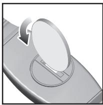 OREGON SCIENTIFIC MONTRE CARDIO CODÉE + VIBRATION - Pour remplacer la pile du bracelet : - 1