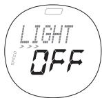 OREGON SCIENTIFIC MONTRE CARDIO VITESSE ET DISTANCE - Pour regler l'ecran a touches en mode TONE/ LIGHT (bip/lumière) - 2