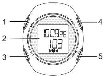 OREGON SCIENTIFIC MONTRE CARDIO ZONE CIBLE - MONTRE - 1