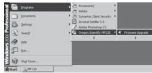 OREGON SCIENTIFIC MP3 ÉTANCHE - Mise à jour du firmware (utilisateurs windows uniquement) - 1