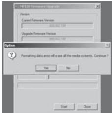OREGON SCIENTIFIC MP3 ÉTANCHE - Mise à jour du firmware (utilisateurs windows uniquement) - 5