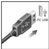 OREGON SCIENTIFIC MP3 ÉTANCHE - Connexion du lecteur à l'ordinateur / CHARGE de la batterie - 2
