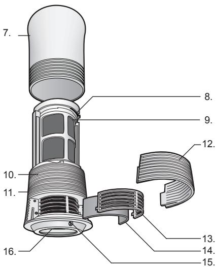 OREGON SCIENTIFIC WS907 - FACE avant - 2