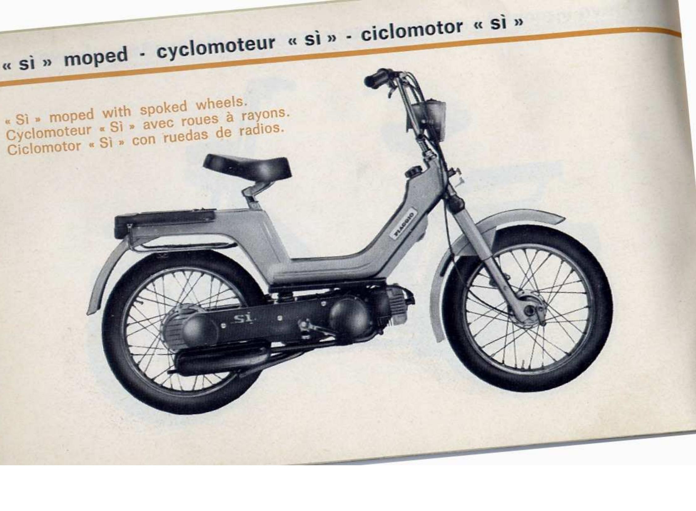 PIAGGIO CIAO - Avertissement sur les NORMES d'emploi et d'entretien - 3