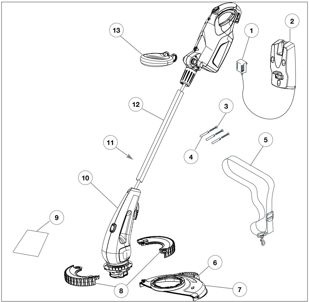 FLYMO CONTOUR POWER PLUS CORDLESS - 1
