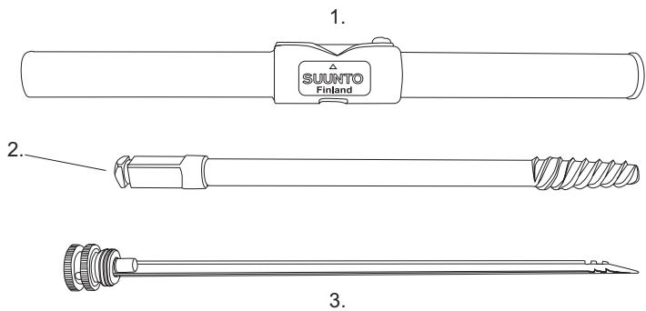 SUUNTO INCREMENT BORERS - SUUNTO-ZUWACHSBOHRRER - 1
