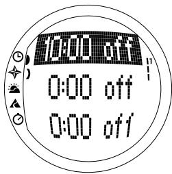 SUUNTO S6 - Selezioni rapide - 2