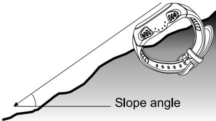 SUUNTO S6 - Nopeuden mittaaminen rinteessä: - 1