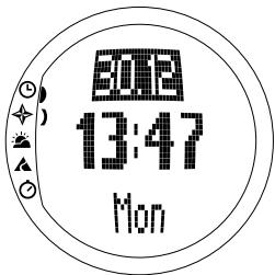 SUUNTO S6 - Päivämärä - 1