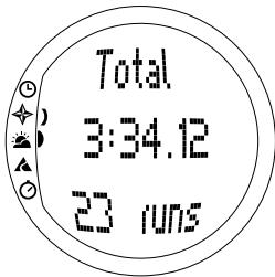 SUUNTO S6 - Inaktivera loggboken (stop) - 1