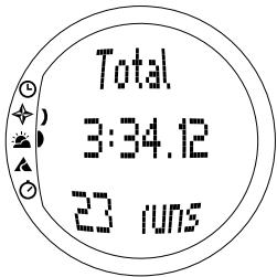 SUUNTO S6 - Affichage des journaux - 1