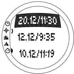 SUUNTO S6 - Memory (Muisti) - 1