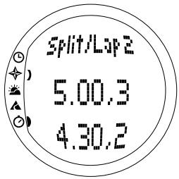 SUUNTO S6 - Chrono-Dateien ansehen - 1