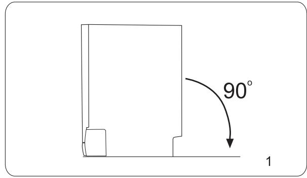 HAIER DW12-CBE6 I - Comment enlever le plan de travail du lave-vaisselle - 1