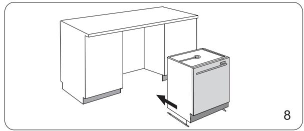 HAIER DW12-CBE6 I - Cómo se remueve la tapa de su lavadora de platos Por favor - 8